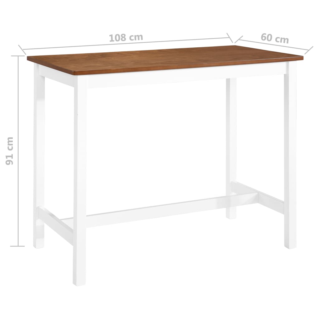 Barbord heltre 108x60x91 cm