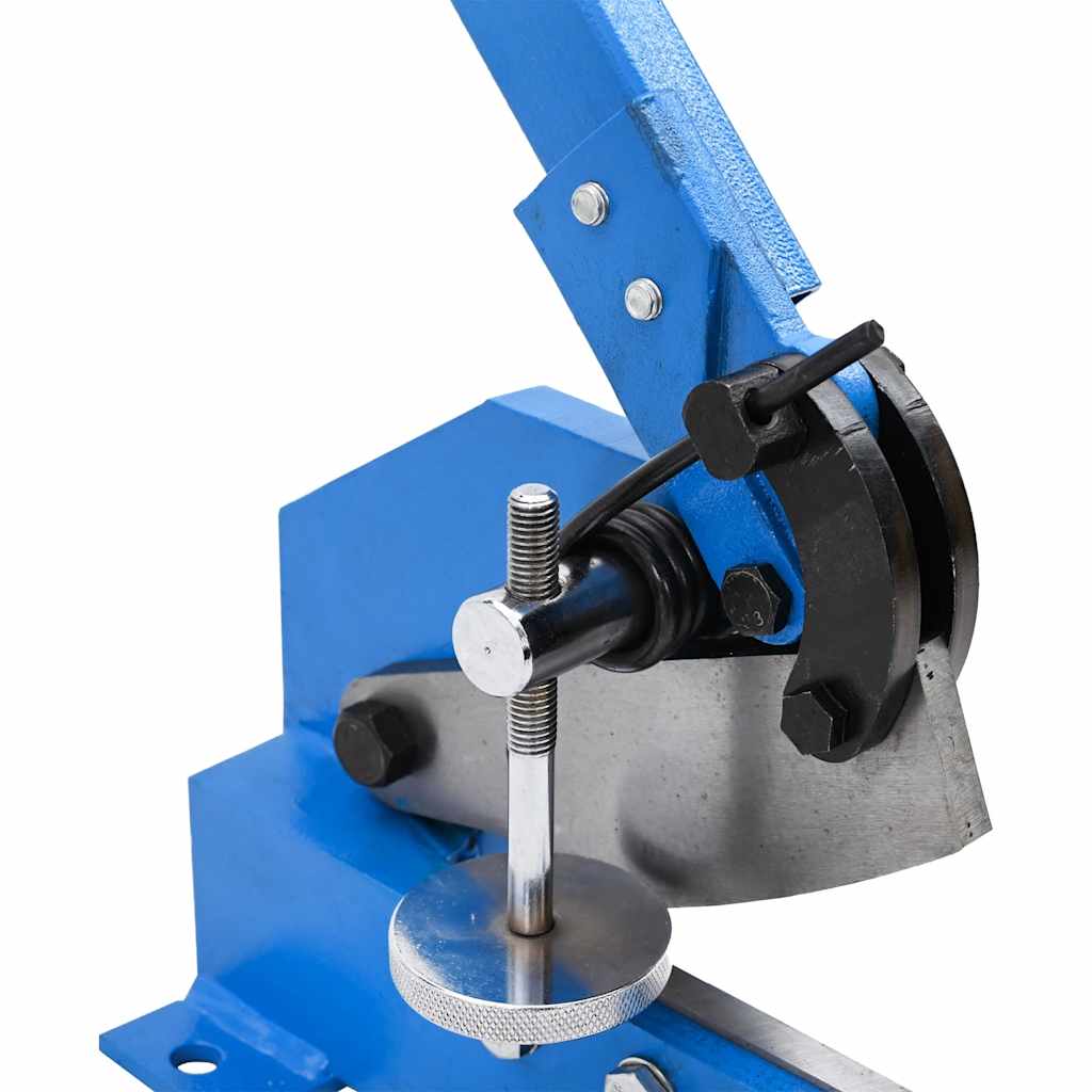 Benkplatesaks 125 mm blå