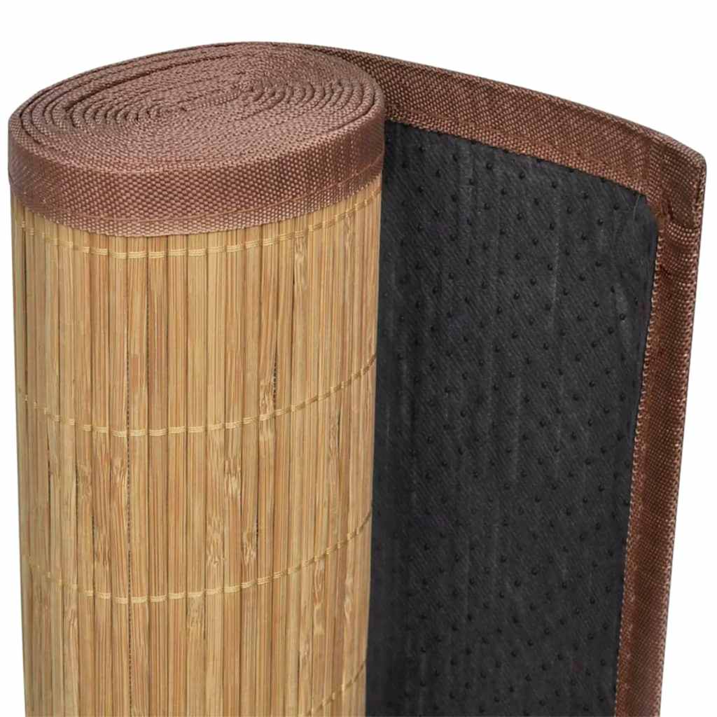 Bambusteppe 100x160 brun