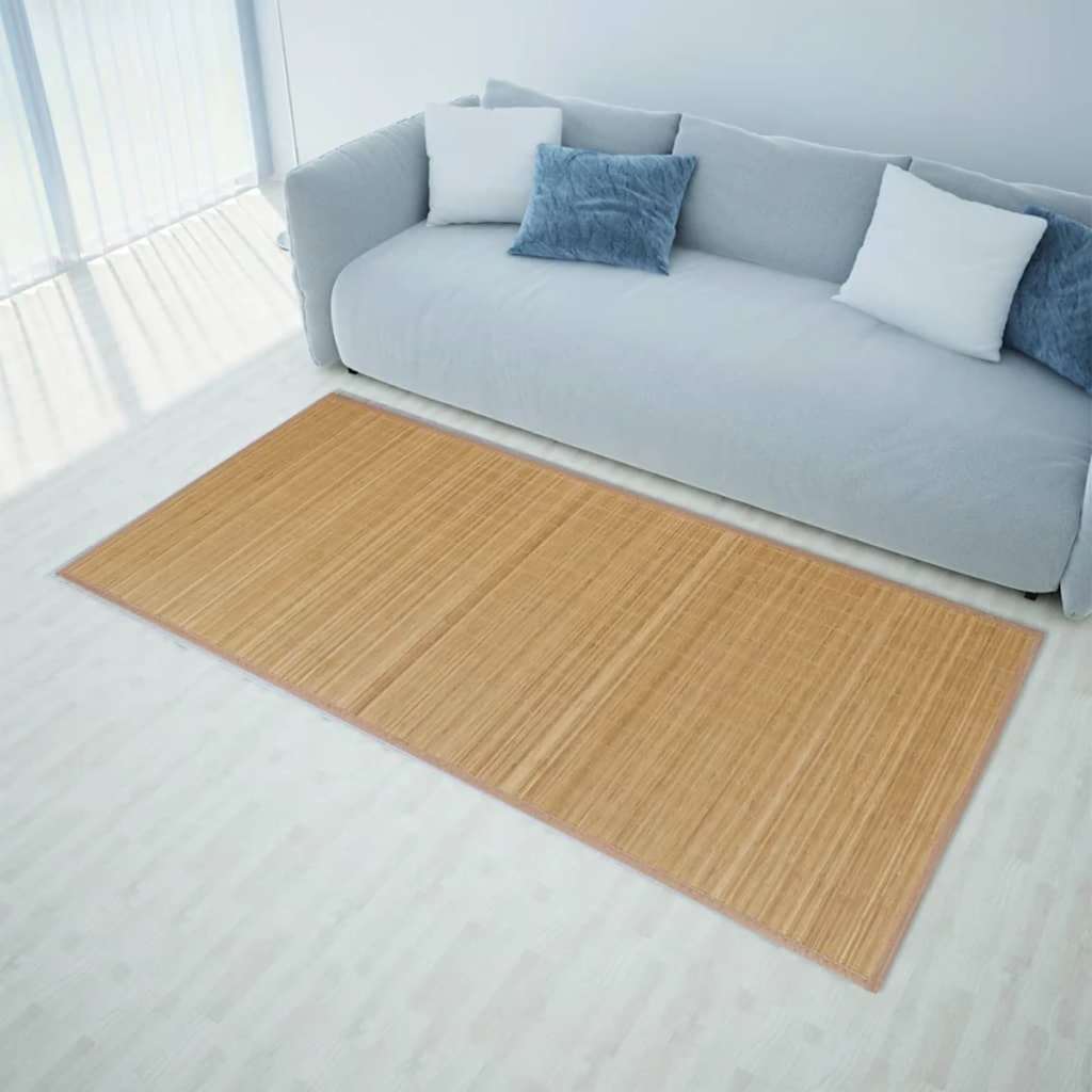 Bambusteppe 100x160 brun