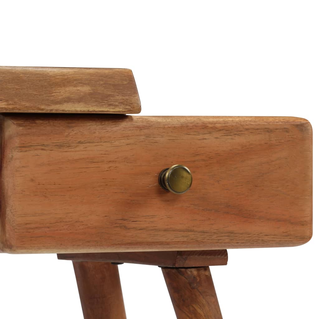Nattbord heltre akasie 45x32x55 cm
