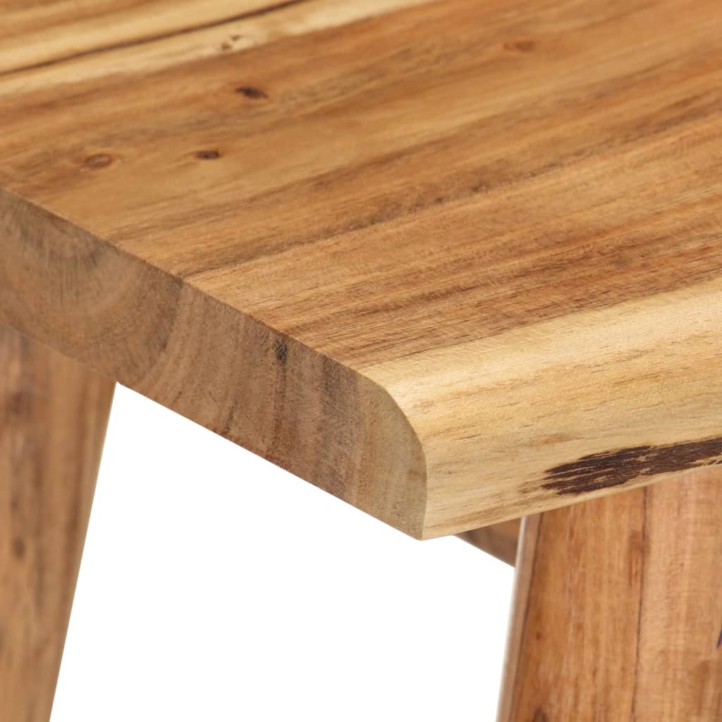 Nattbord heltre akasie 45x32x55 cm