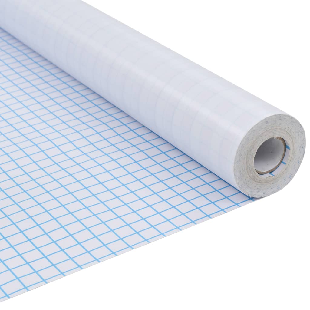 Vindusfilm frostet og stripet mønster 0,9x10 m PVC