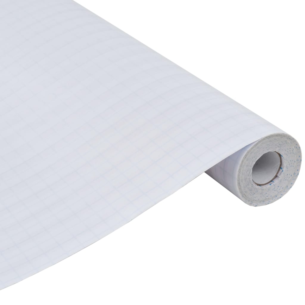 Vindusfilm frostet og stripet mønster 0,9x10 m PVC