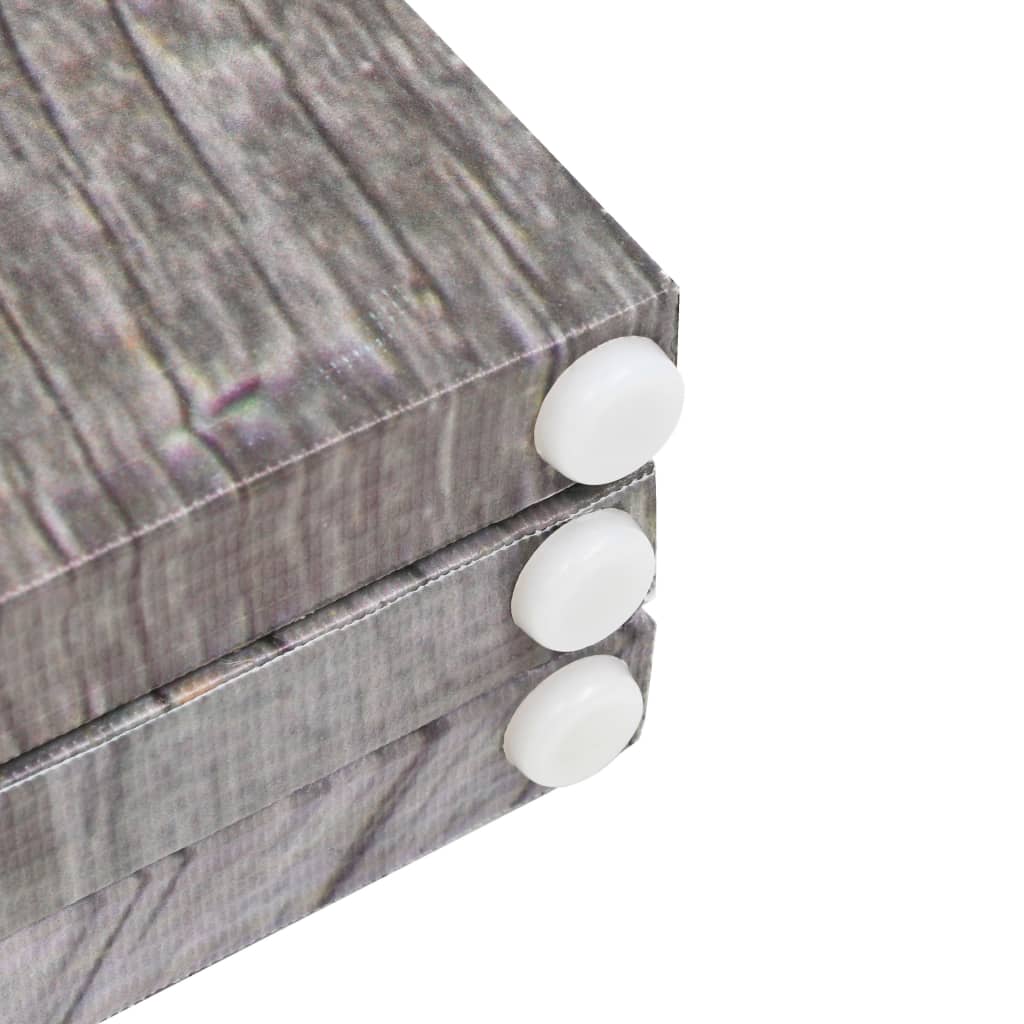 Sammenleggbar romdeler 160x170 cm innsjø vidaXL