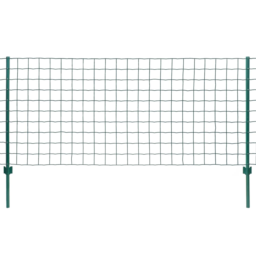 Euro gjerde stål 20x1,2 m grønn