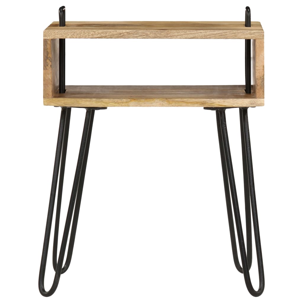Nattbord heltre mango 40x34x47 cm