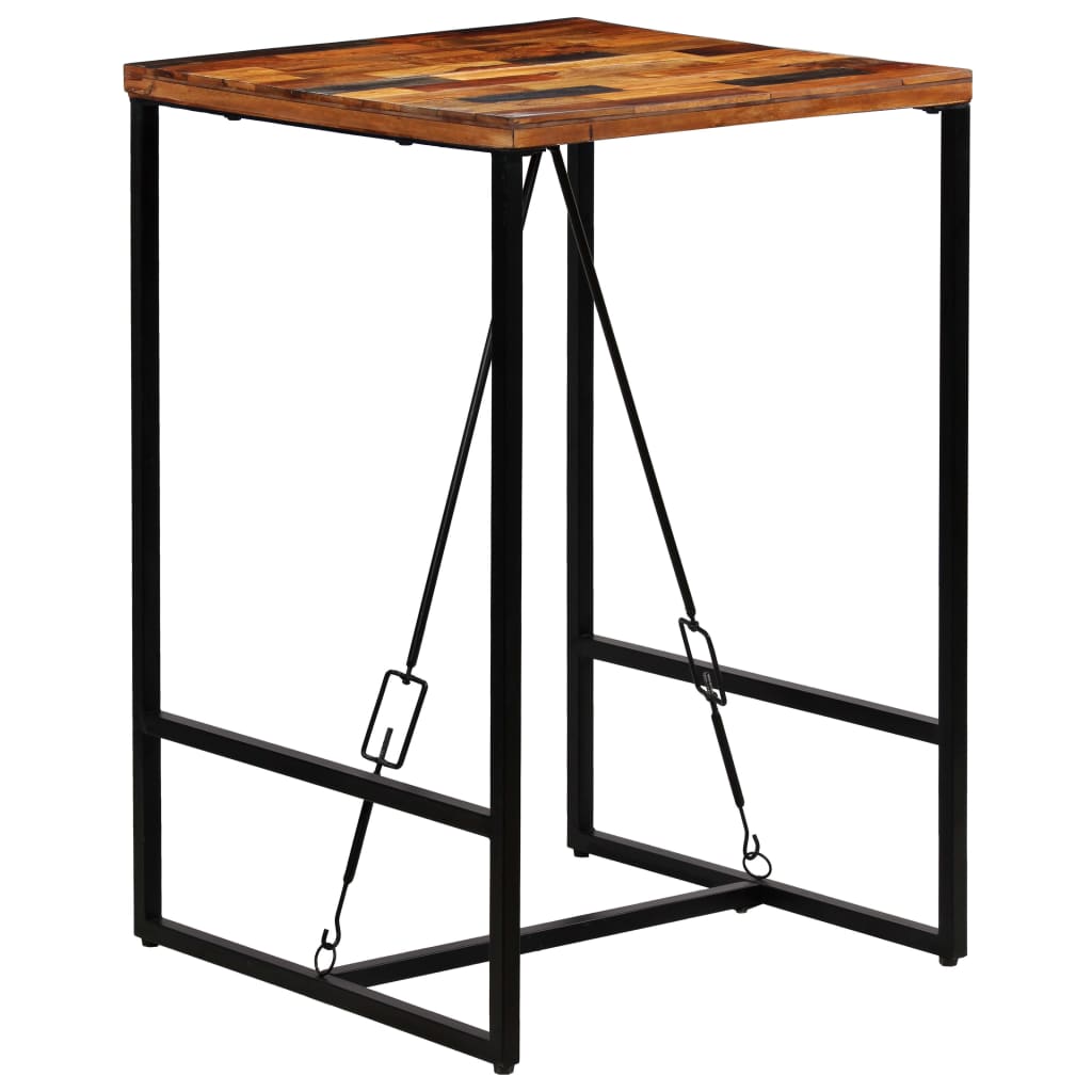 Barbord gjenvunnet heltre 70x70x106 cm