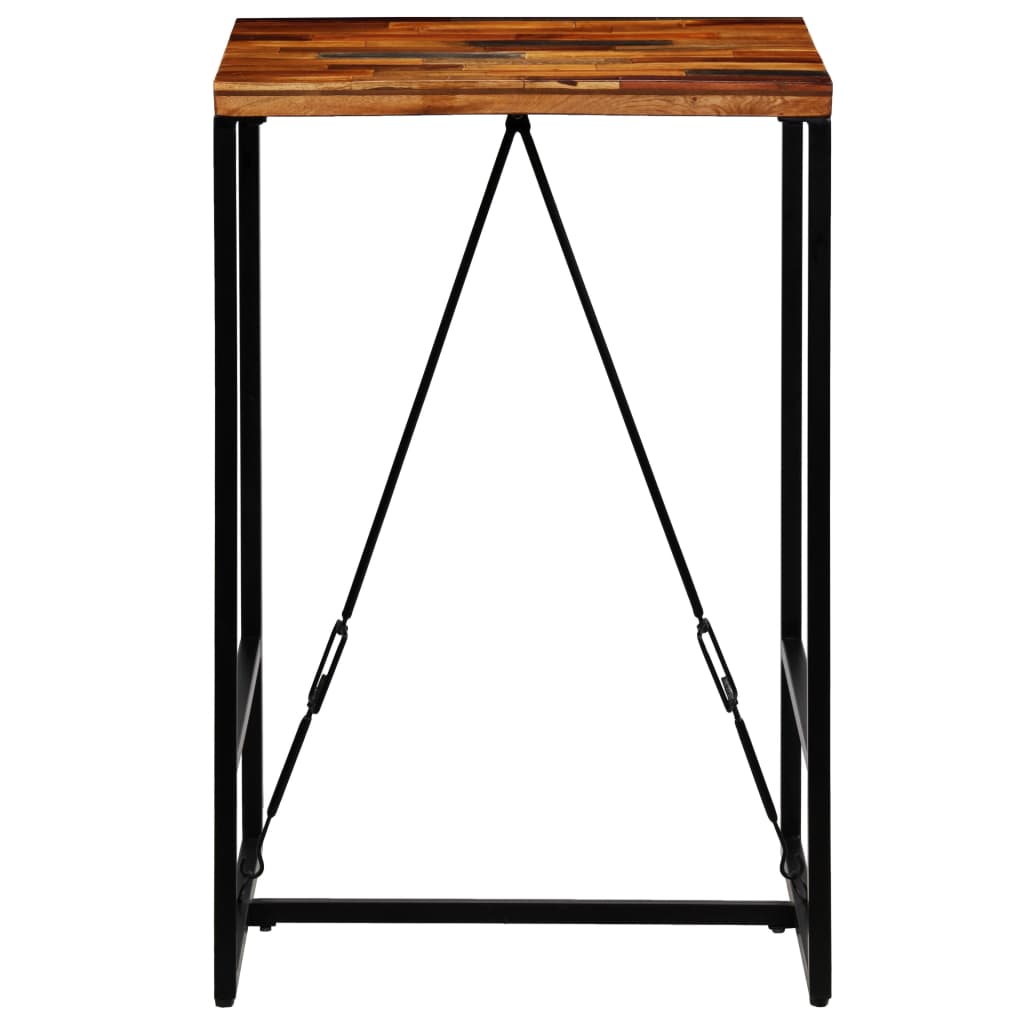 Barbord gjenvunnet heltre 70x70x106 cm