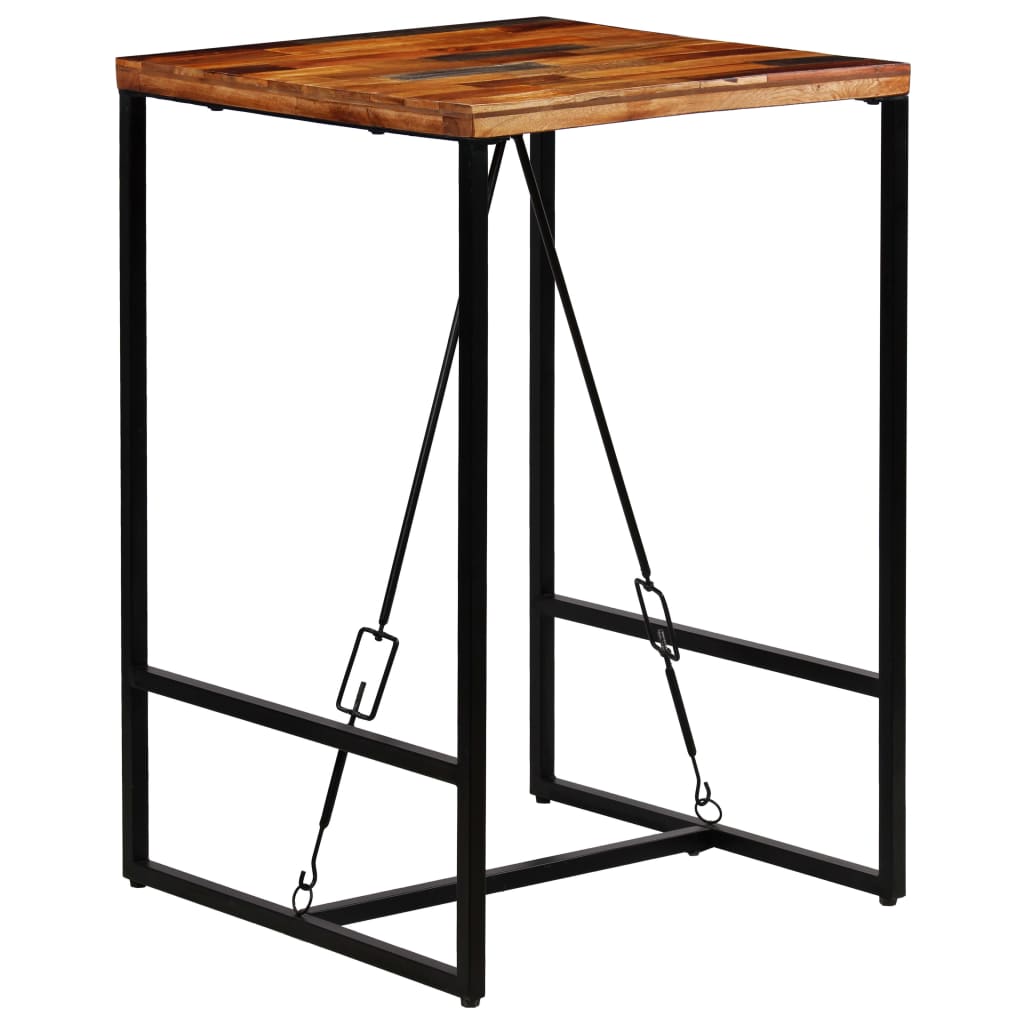 Barbord gjenvunnet heltre 70x70x106 cm
