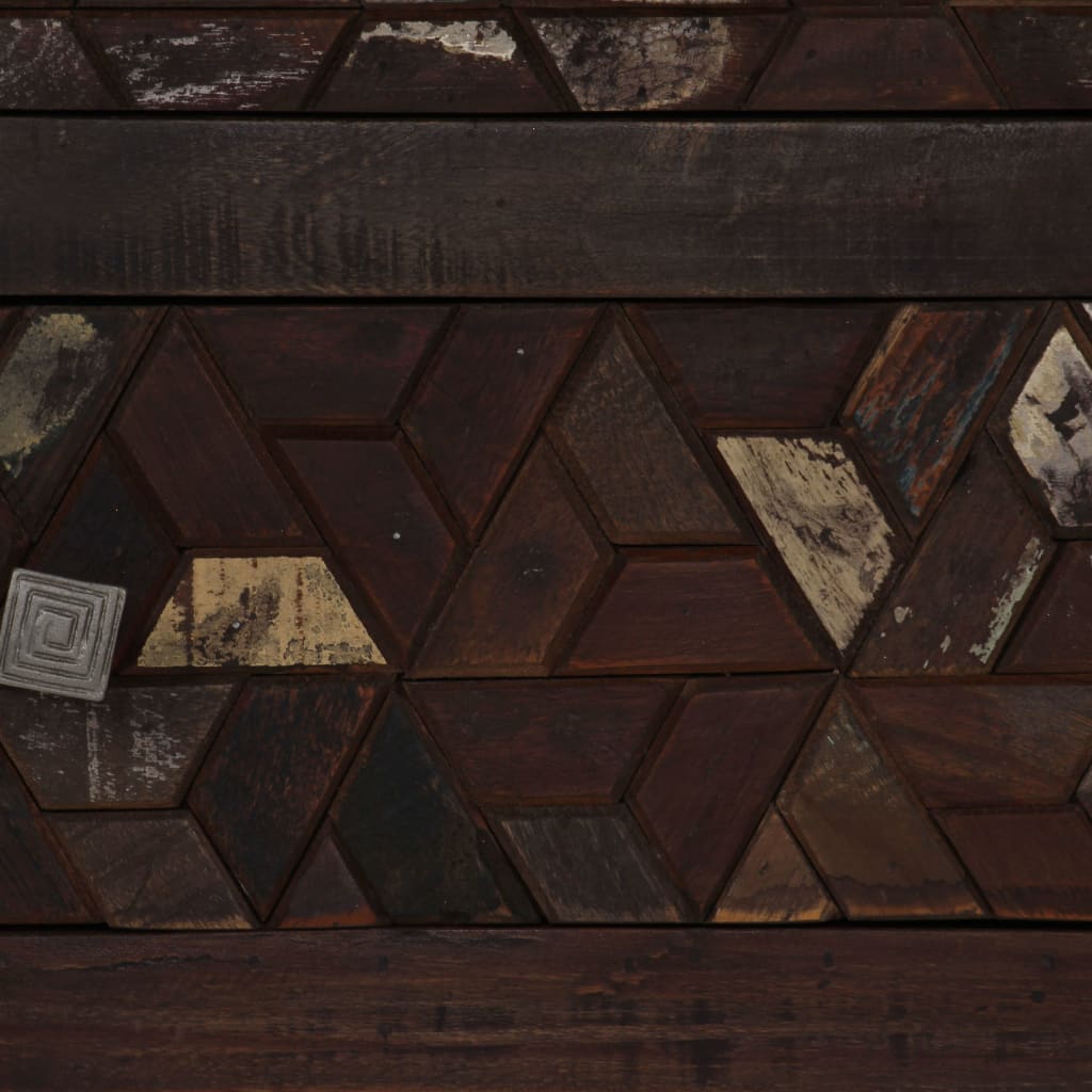 Nattbord gjenvunnet heltre 40x30x50 cm