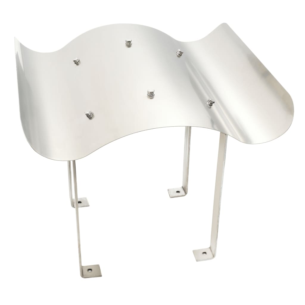 Skorsteinshette rustfritt stål 70 x 70 x 37 cm