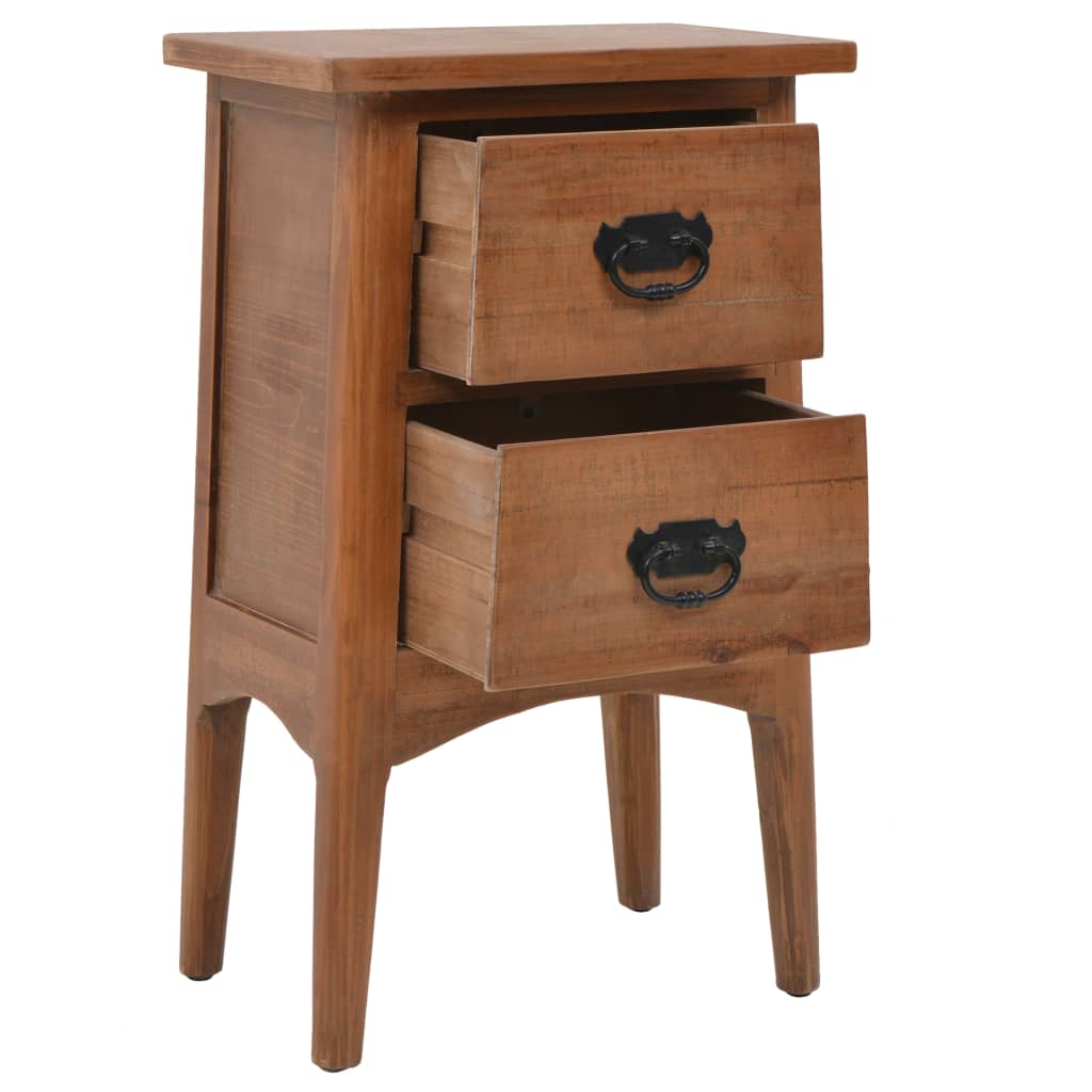 Nattbord heltre gran 40x29x68 cm gran