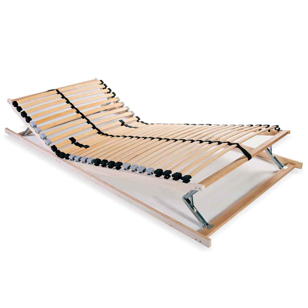 Spilebase med 28 lameller 7 soner 80x200 cm