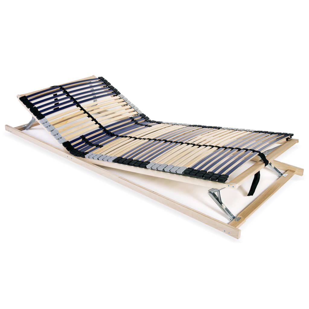 Spilebase med 42 lameller 7 soner 90x200 cm