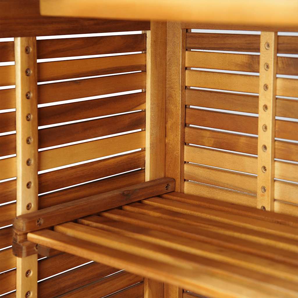 Barbord 110x50x105 cm heltre akasie