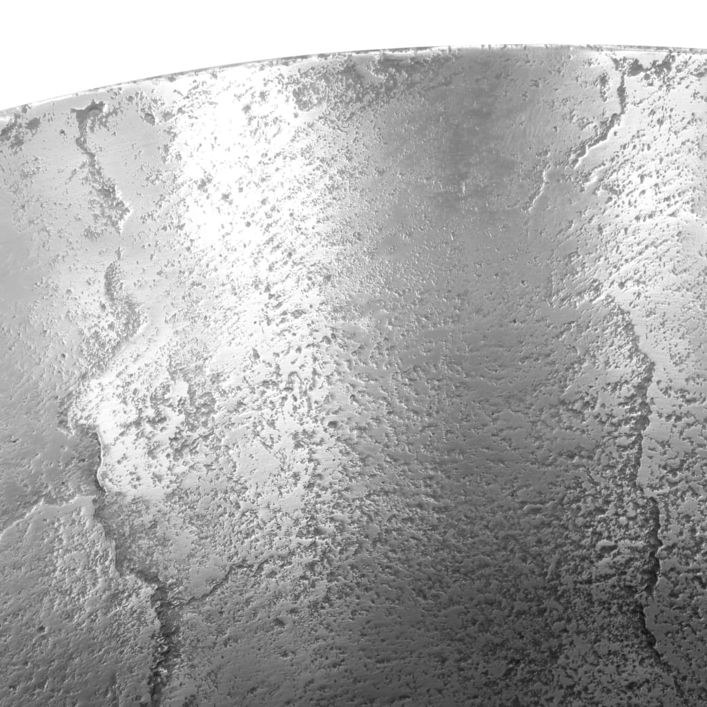 Champagnekjøler solid aluminium 39x29x71 cm sølv