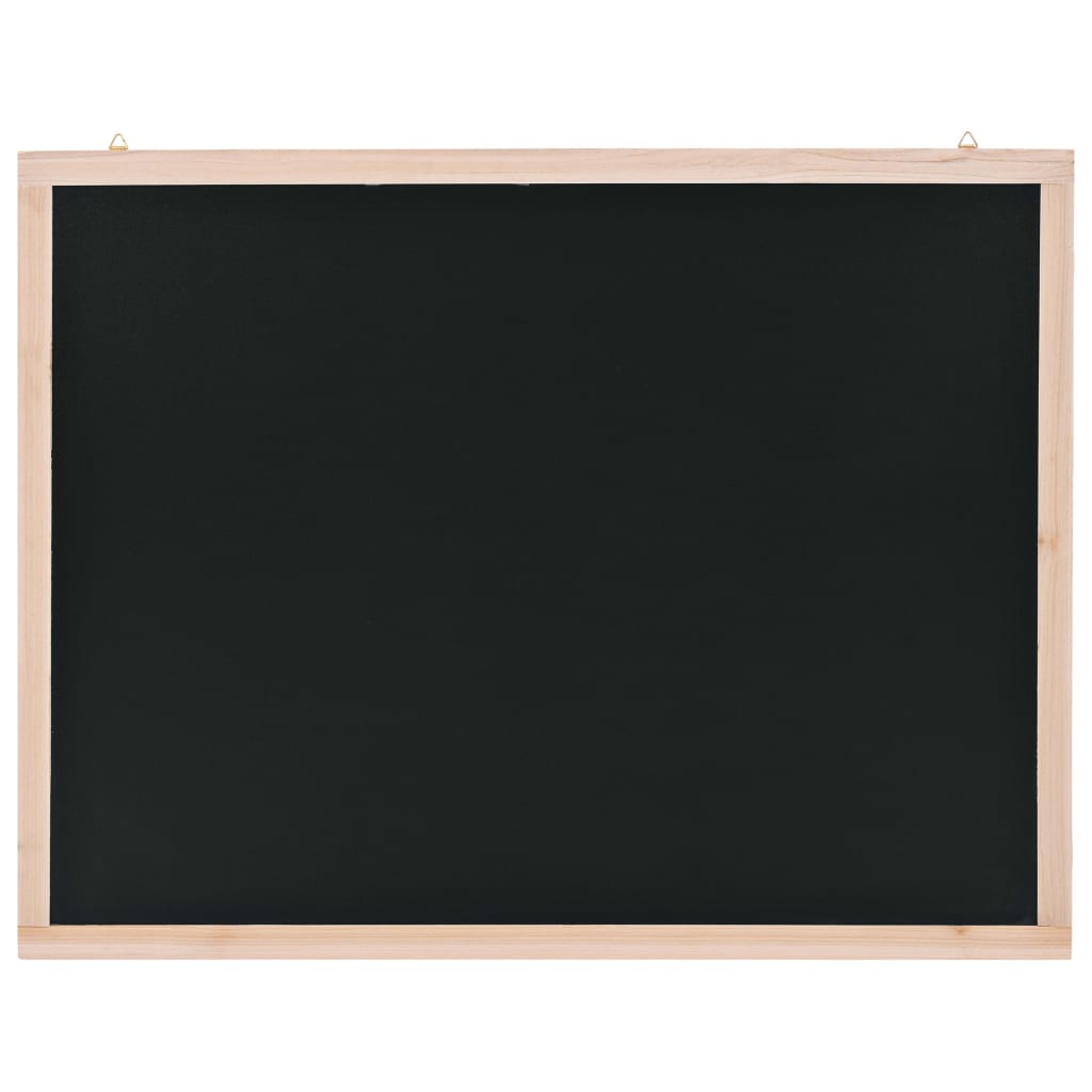 Veggmontert tavle sedertre 60x80 cm