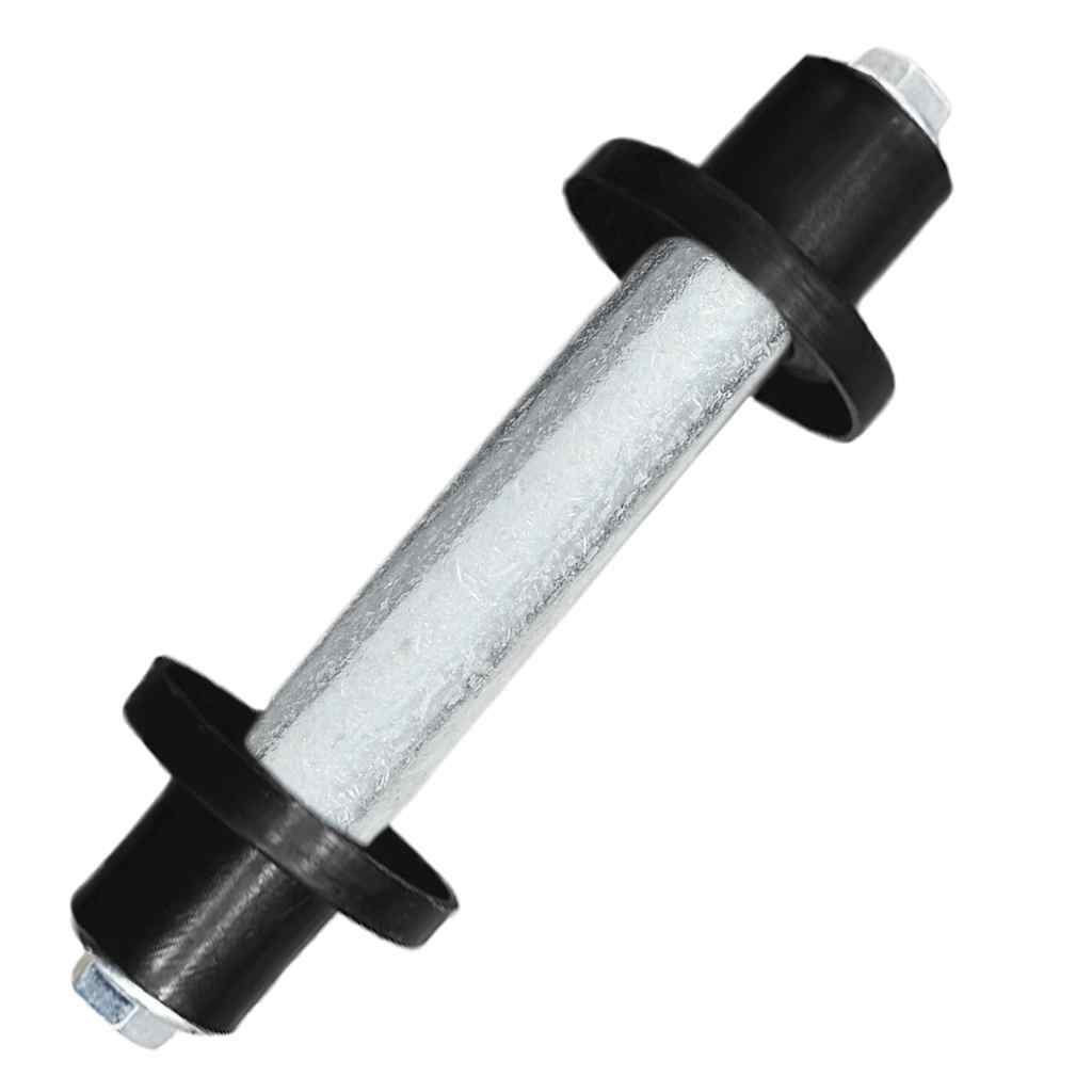 Trillebårhjul med aksel solid PU 4,00-8 390 mm