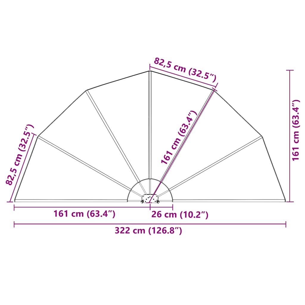 Sammenleggbar sidemarkise for terrasse grå 200 cm
