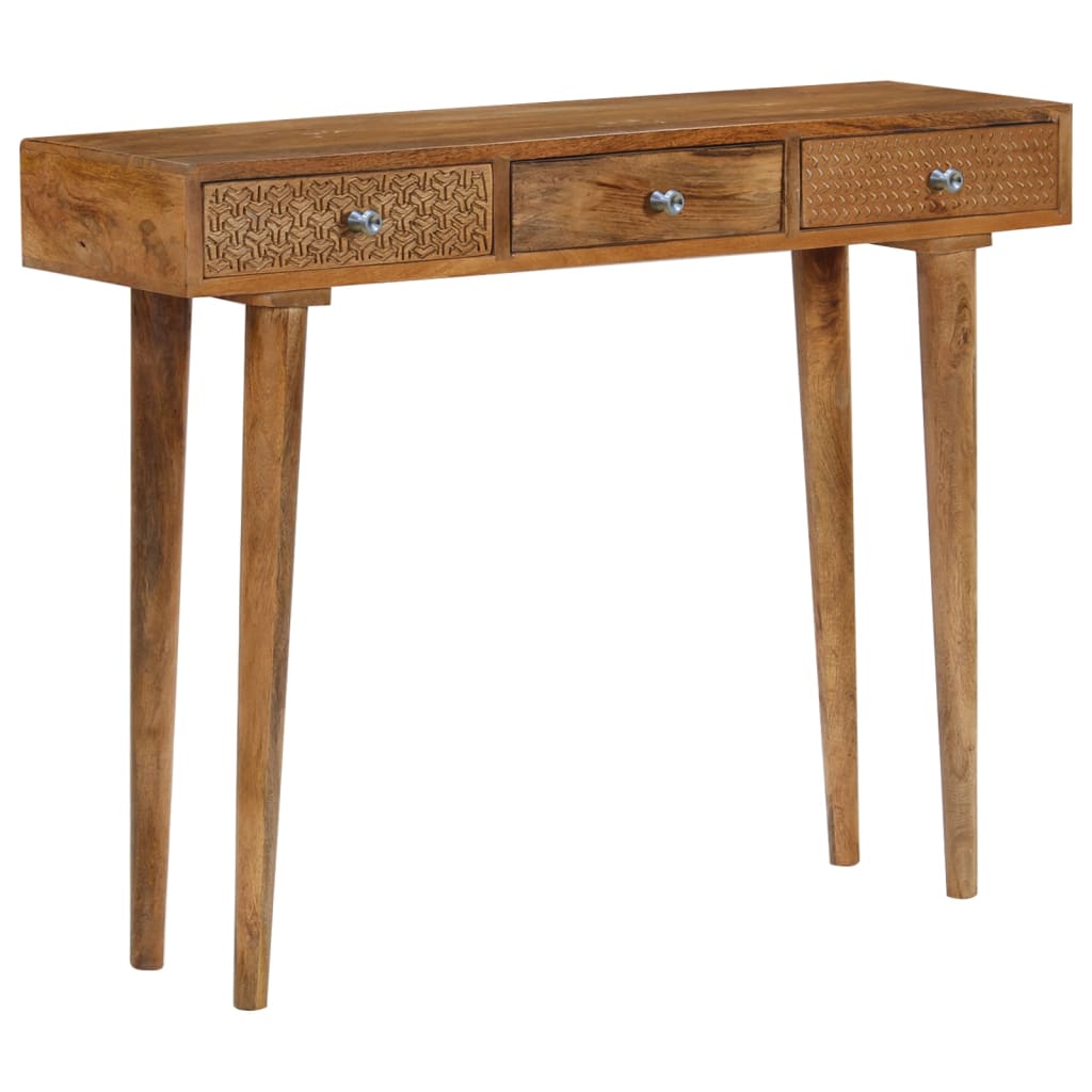 Konsollbord heltre mango 102x30x79 cm