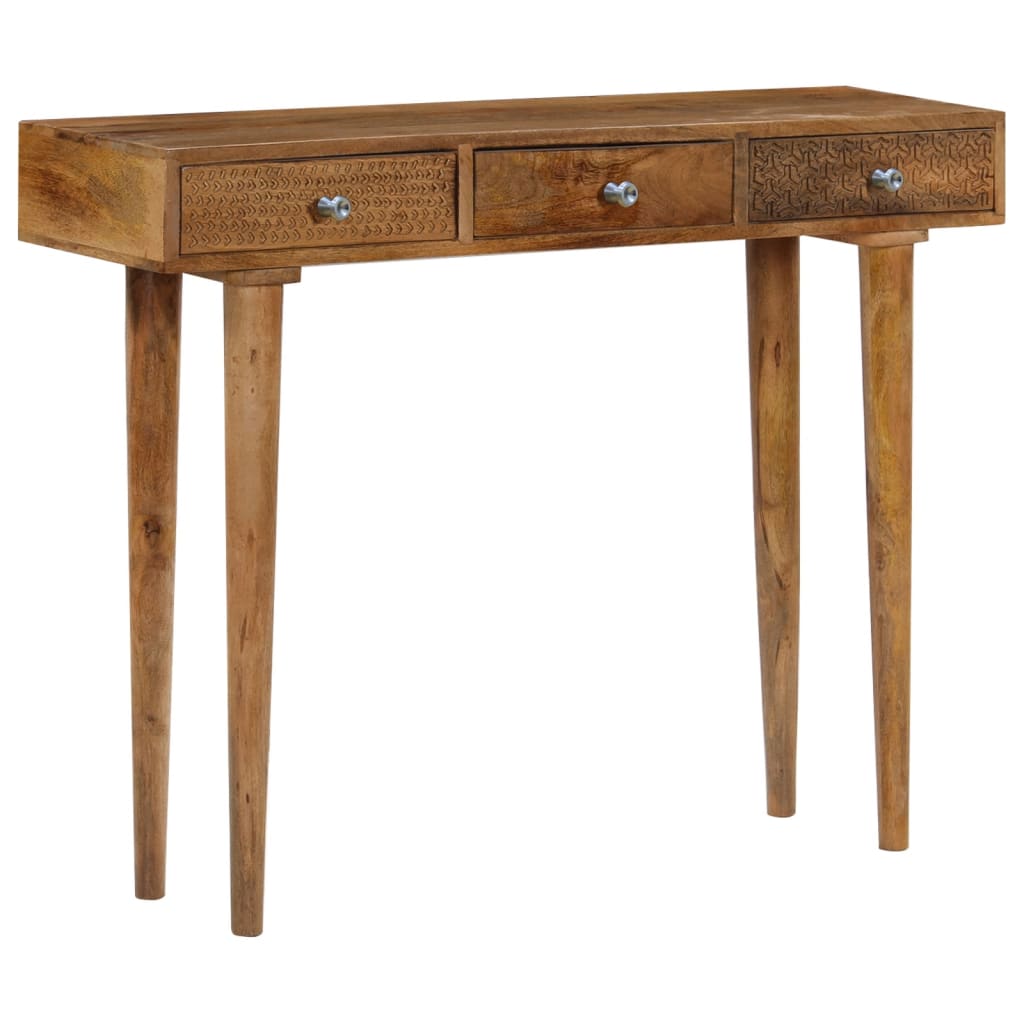 Konsollbord heltre mango 102x30x79 cm