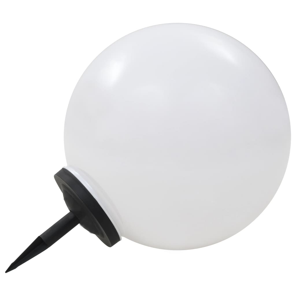 Utendørs sollampe LED kuleformet 50 cm RGB vidaXL