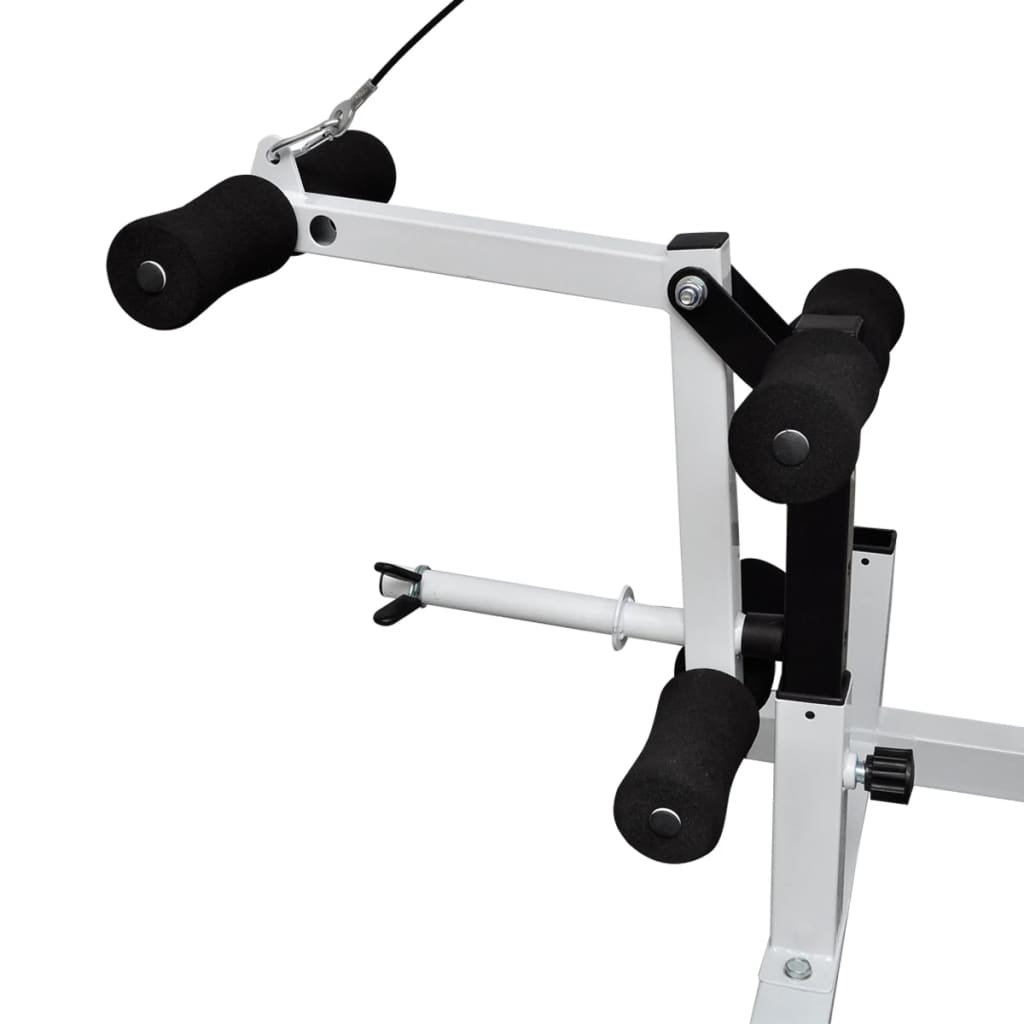 Vektbenk med vektstativ, vektstang og manualsett 90kg