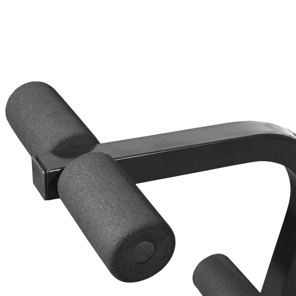 Vektbenk med vektstativ, vektstang og manualsett 120 kg