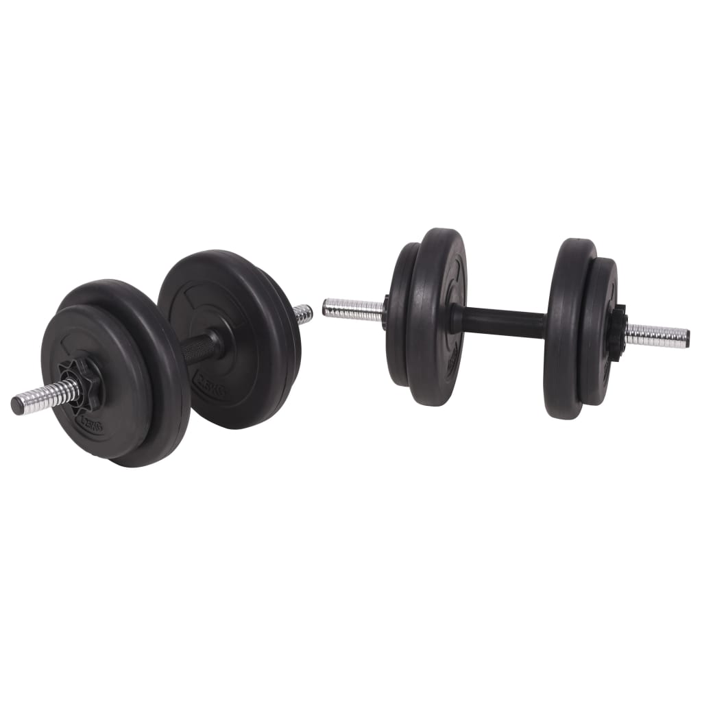 Vektbenk med vektstativ, vektstang og manualsett 120 kg