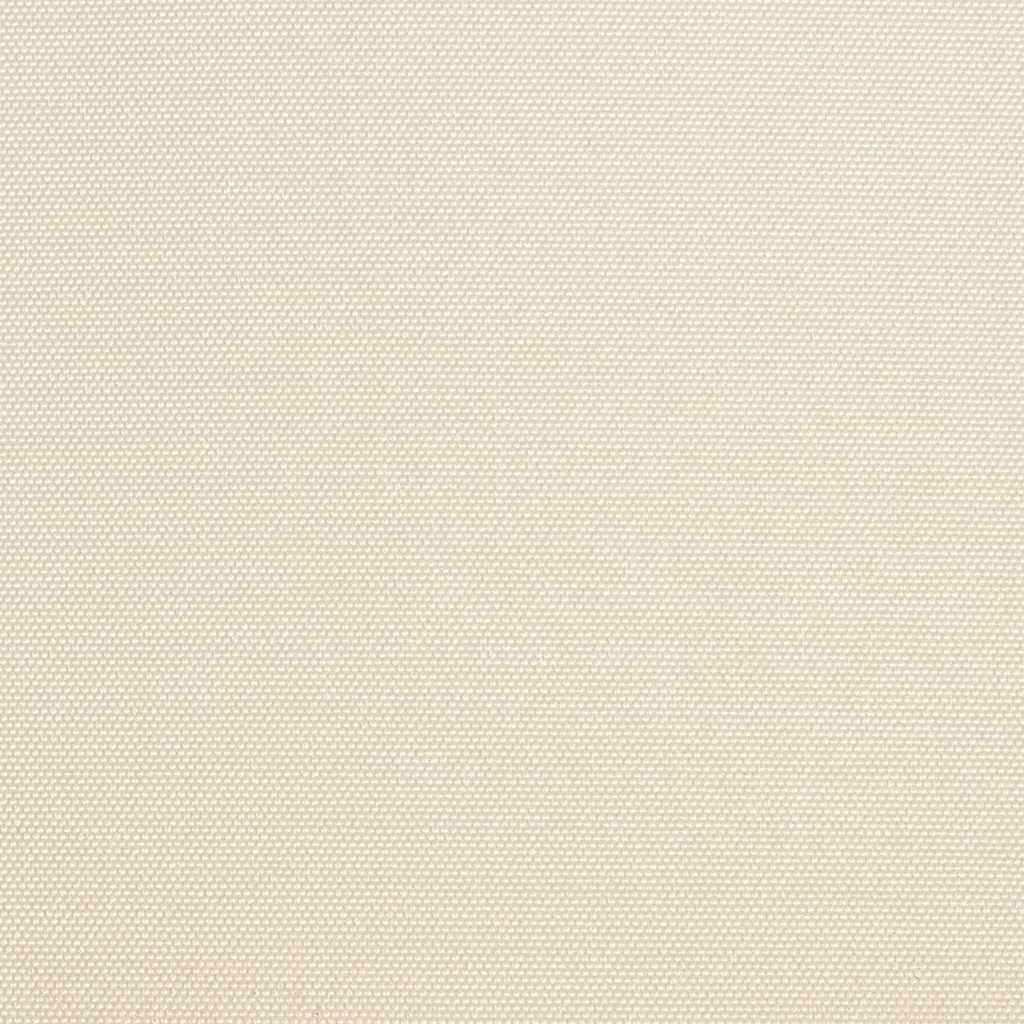 Erstatningsduk for markise kremhvit 5x3 m polyester