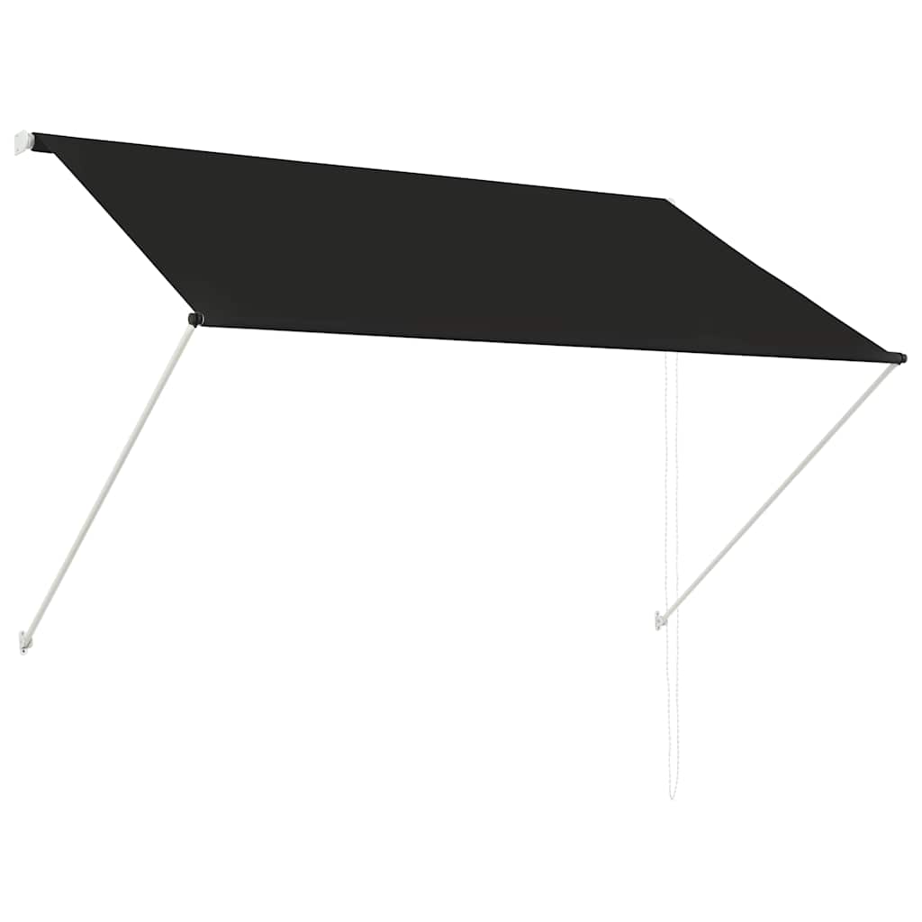 Uttrekkbar markise 200x150 cm antrasitt vidaXL