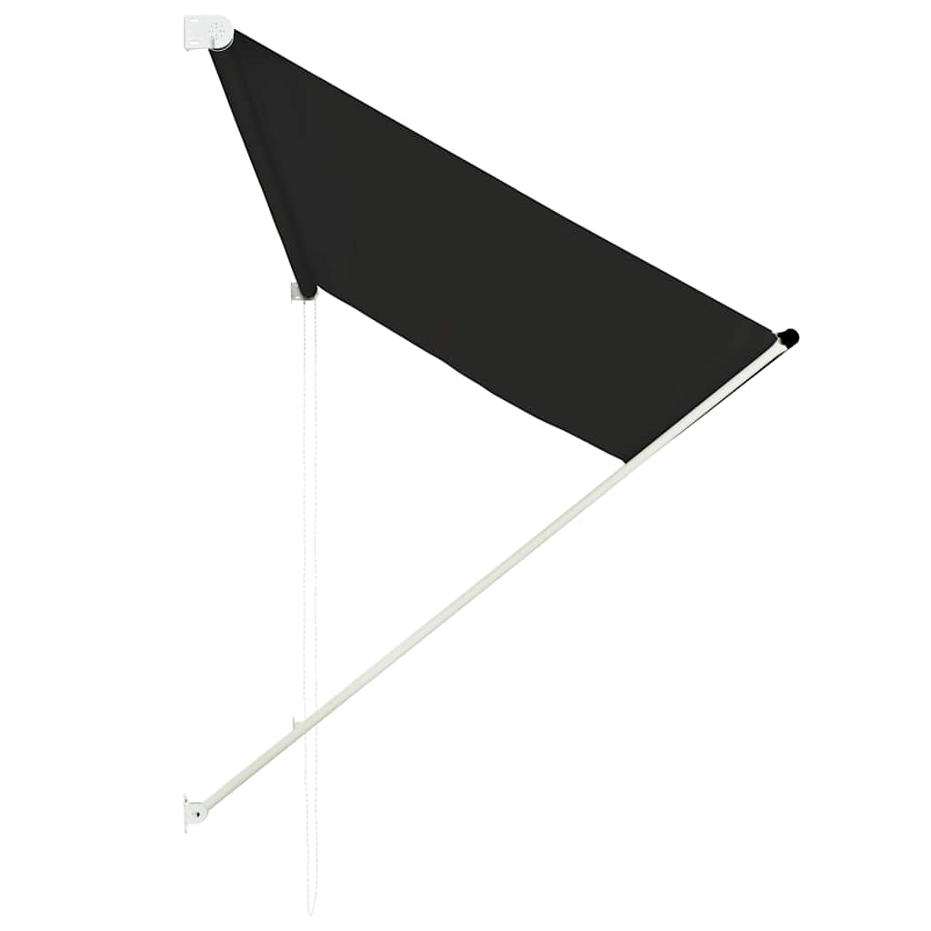 Uttrekkbar markise 250x150 cm antrasitt vidaXL