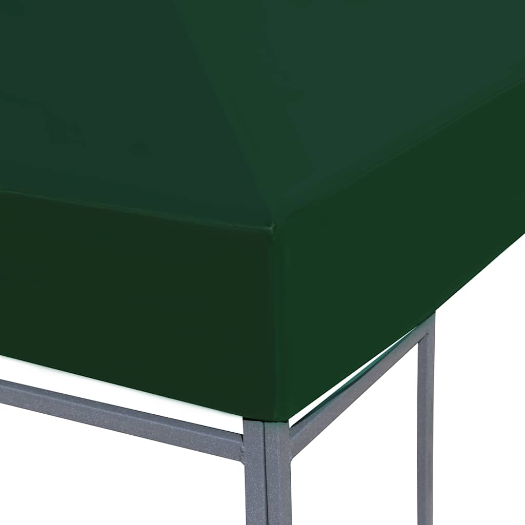 Toppduk til paviljong 310 g/m² 4x3 m grønn