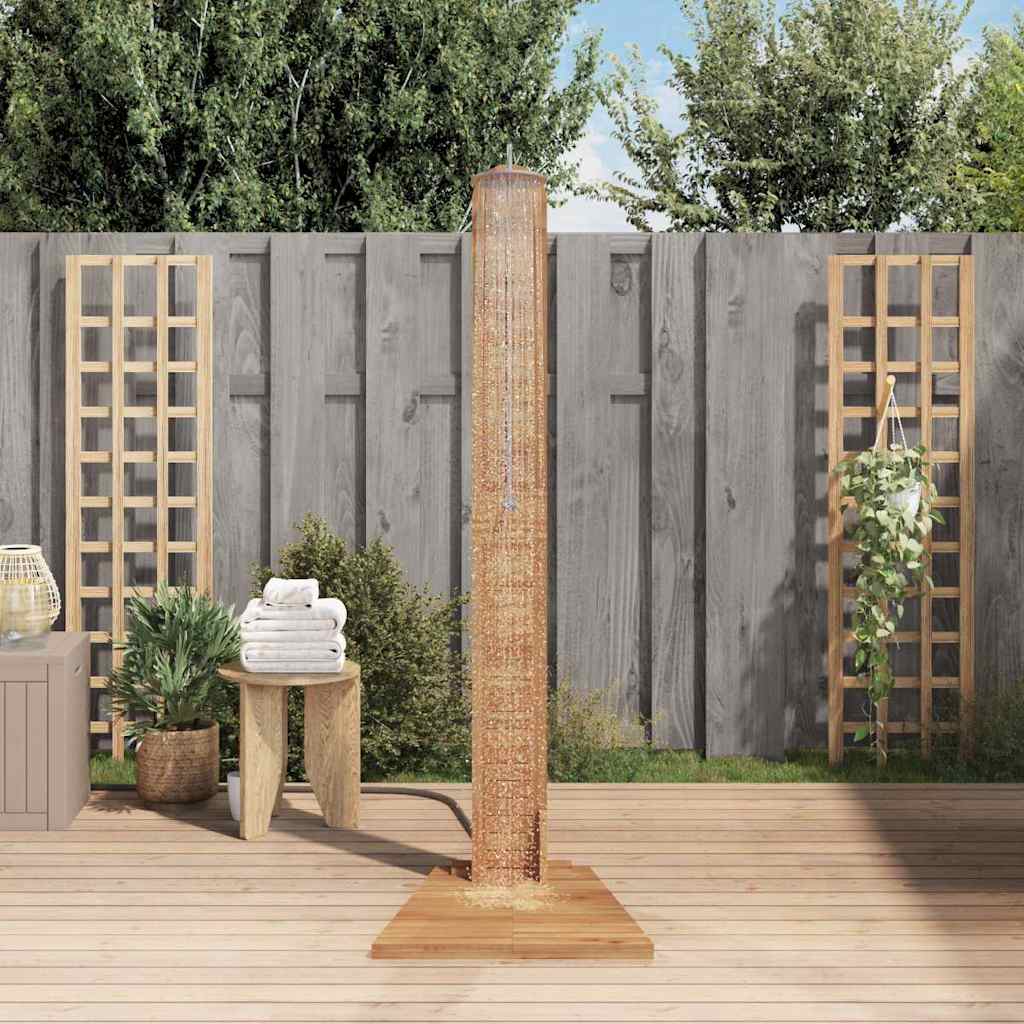 Hagedusj heltre teak 70x75x204 cm