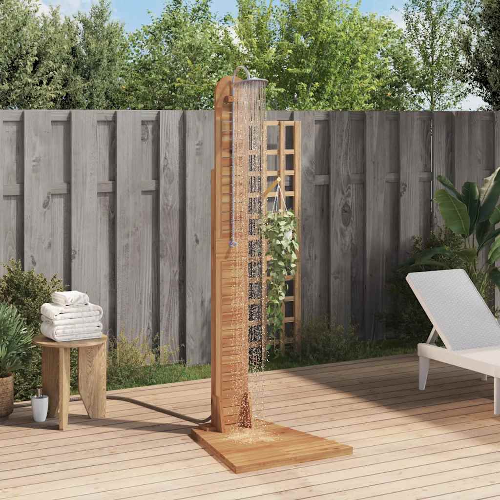 Hagedusj heltre teak 70x75x204 cm