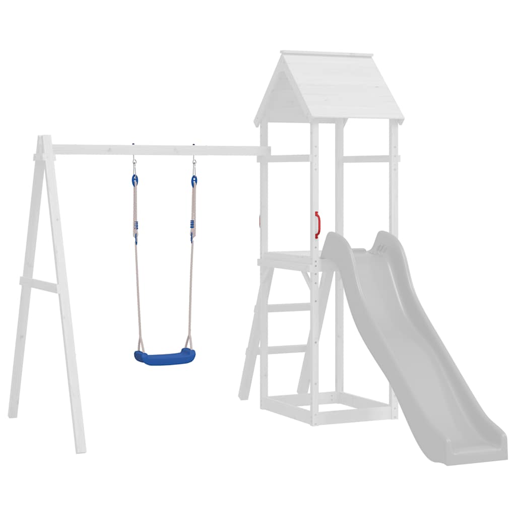 Huskeseter med tau 2 stk blå 37x15 cm polyeten