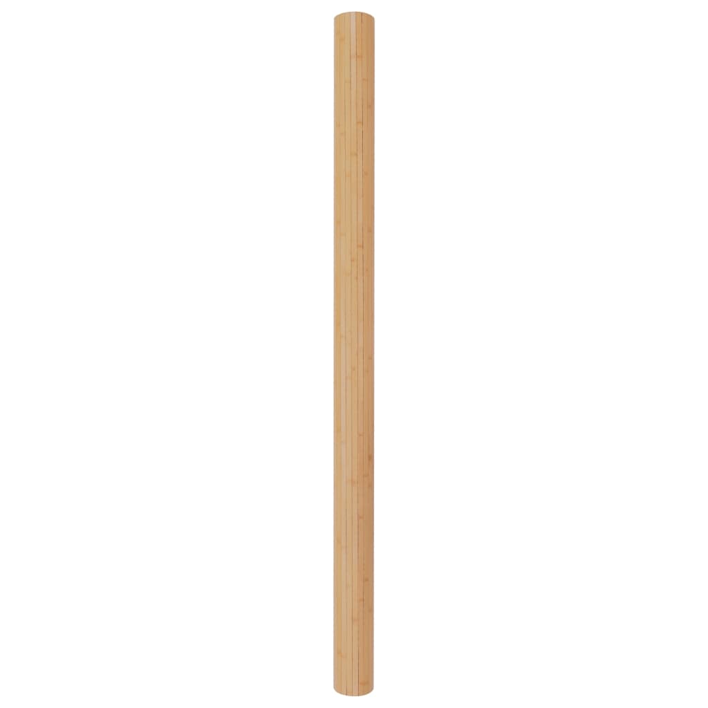 Romdeler bambus bredde 250 cm høyde 165 cm naturell