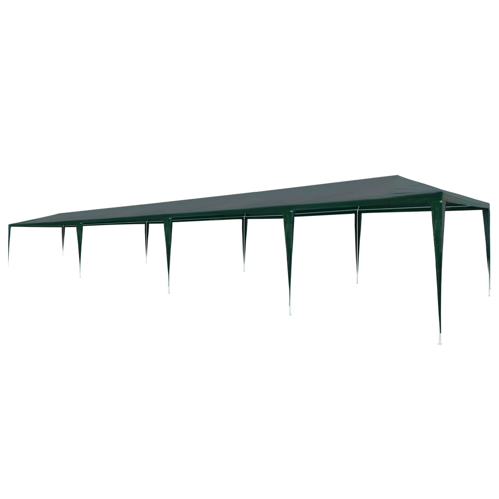 Festtelt PE 3x12 m grønn