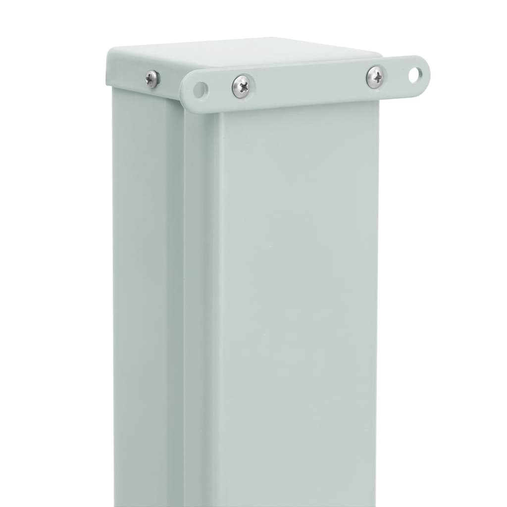 Uttrekkbar sidemarkise 117x314 cm svart