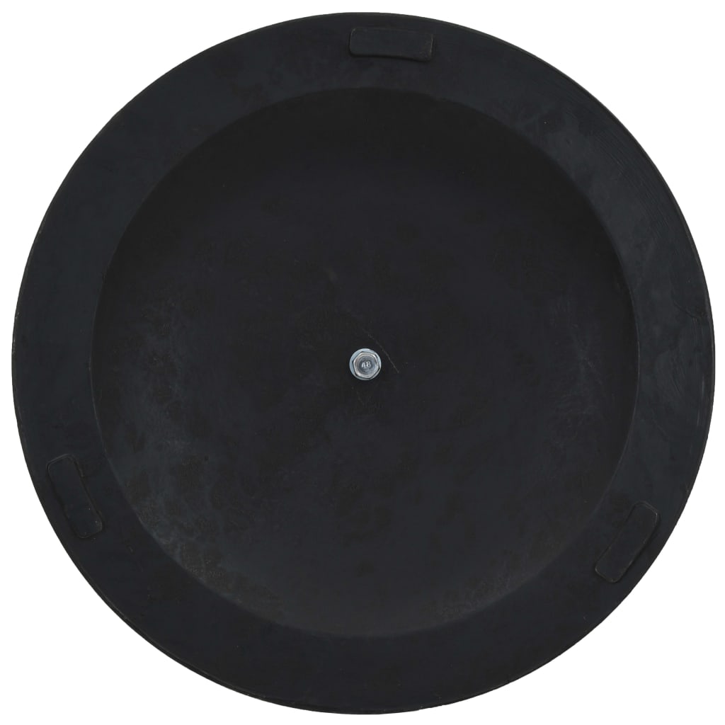 Parasollfot polyresin rund 11 kg bronse
