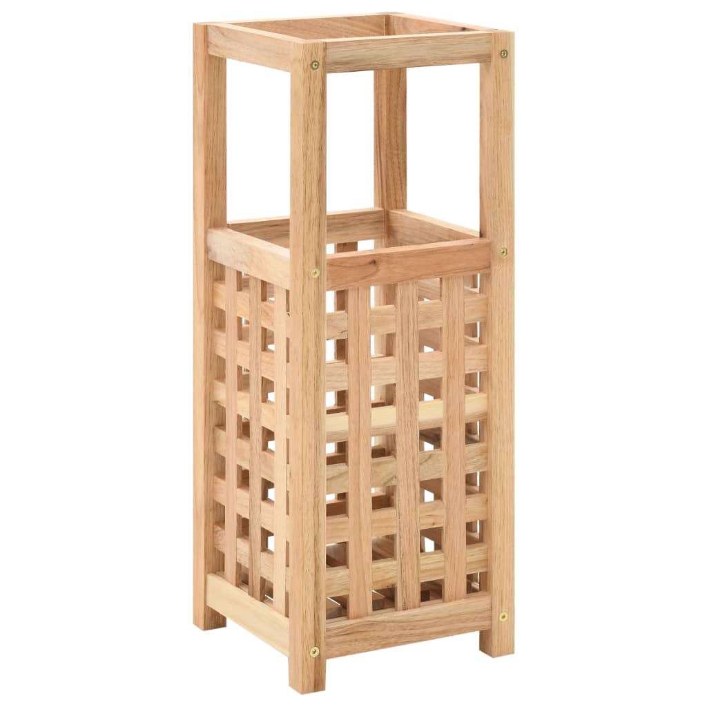 Paraplystativ heltre valnøtt 18x18x50 cm