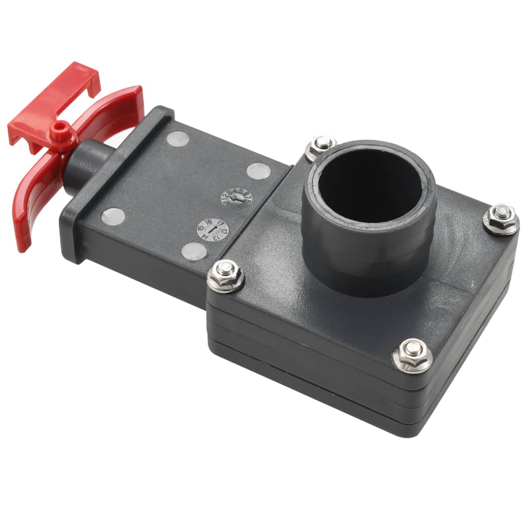 Bassengportventil 2 stk 1,5"