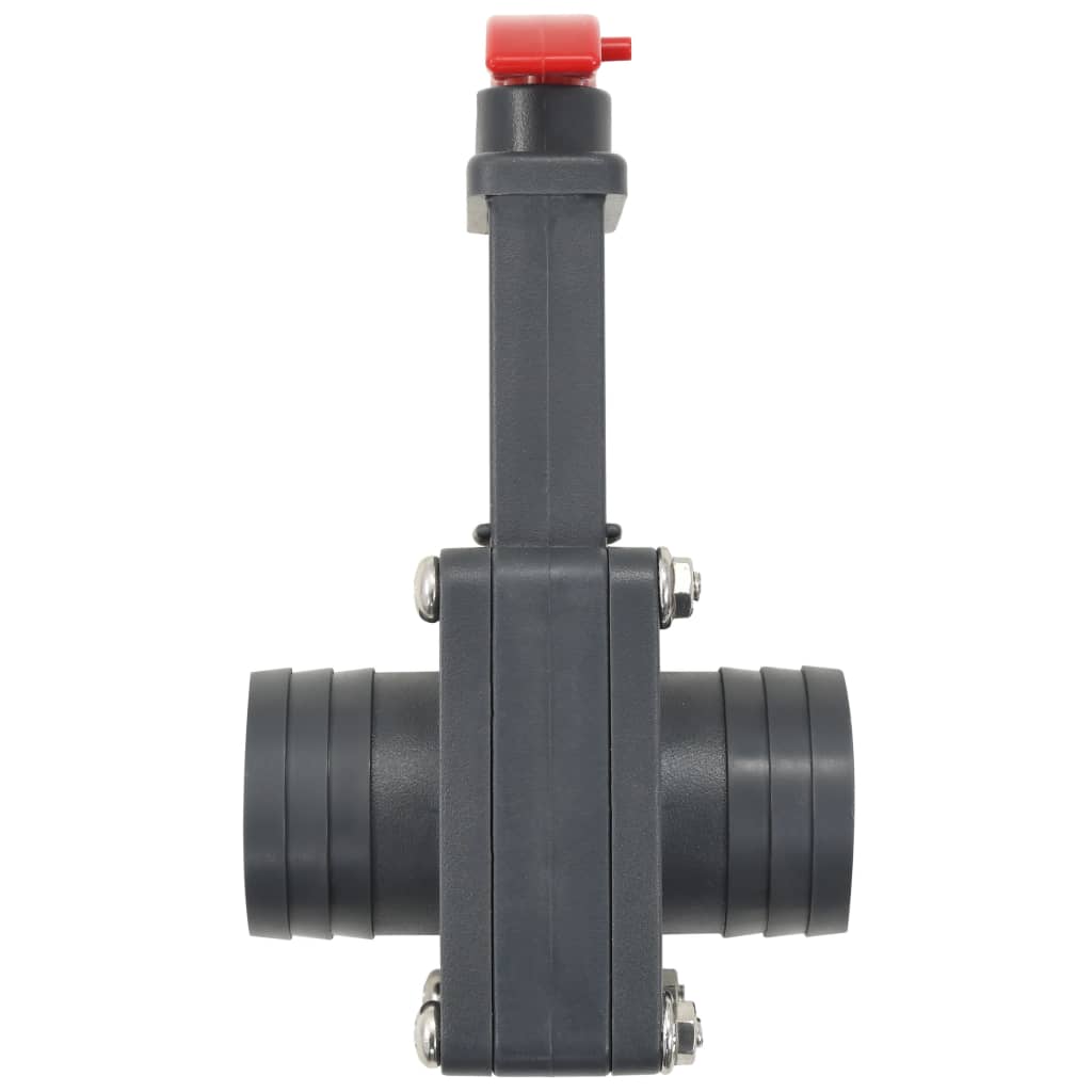 Bassengportventil 2 stk 1,5"