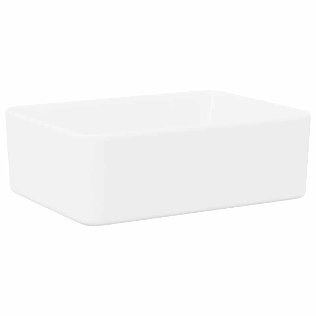 Vask 40x30x13 cm keramikk hvit