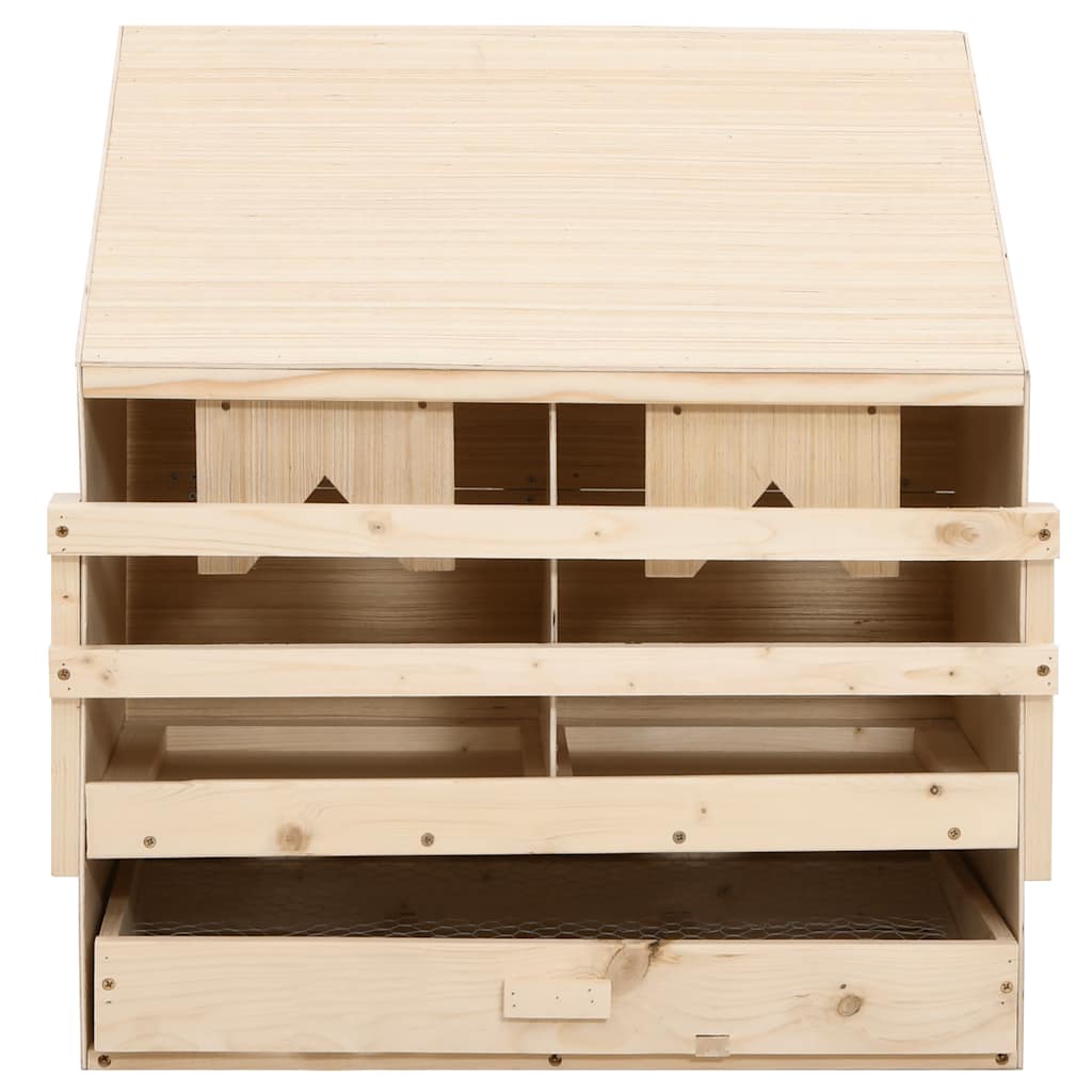 Hekkeboks 2 rom 63x40x65 cm heltre furu