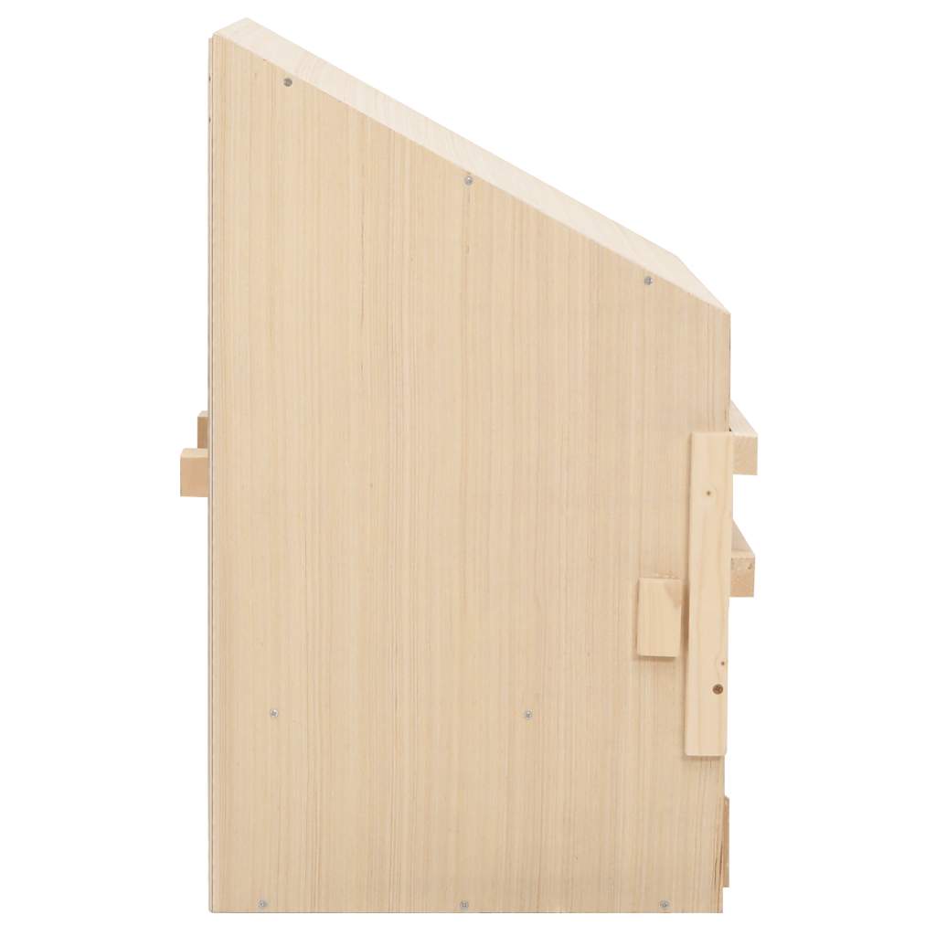 Hekkeboks 2 rom 63x40x65 cm heltre furu