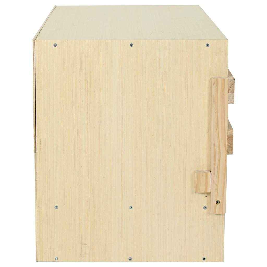 Hekkeboks 3 rom 96x40x45 cm heltre furu