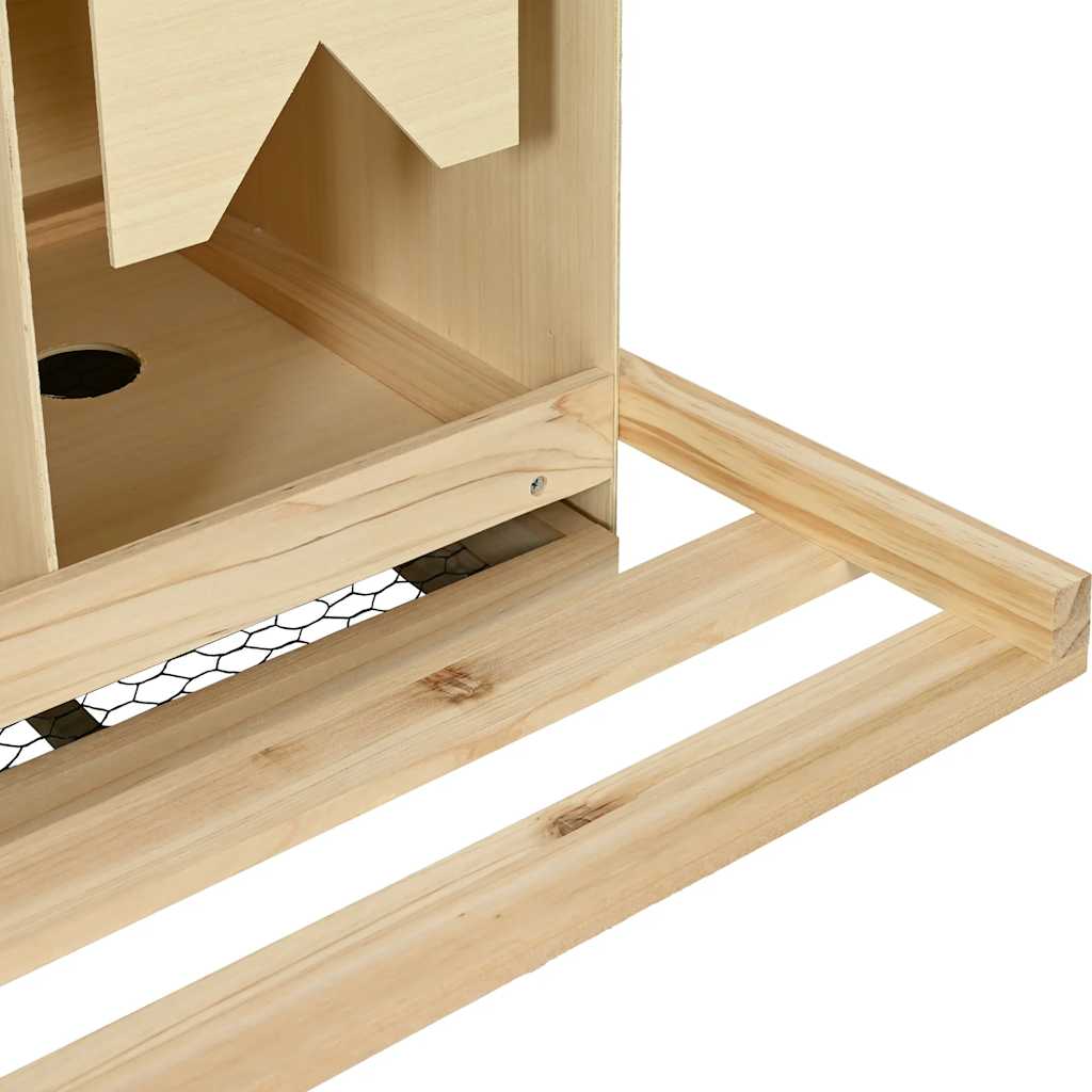 Hekkeboks 3 rom 96x40x45 cm heltre furu