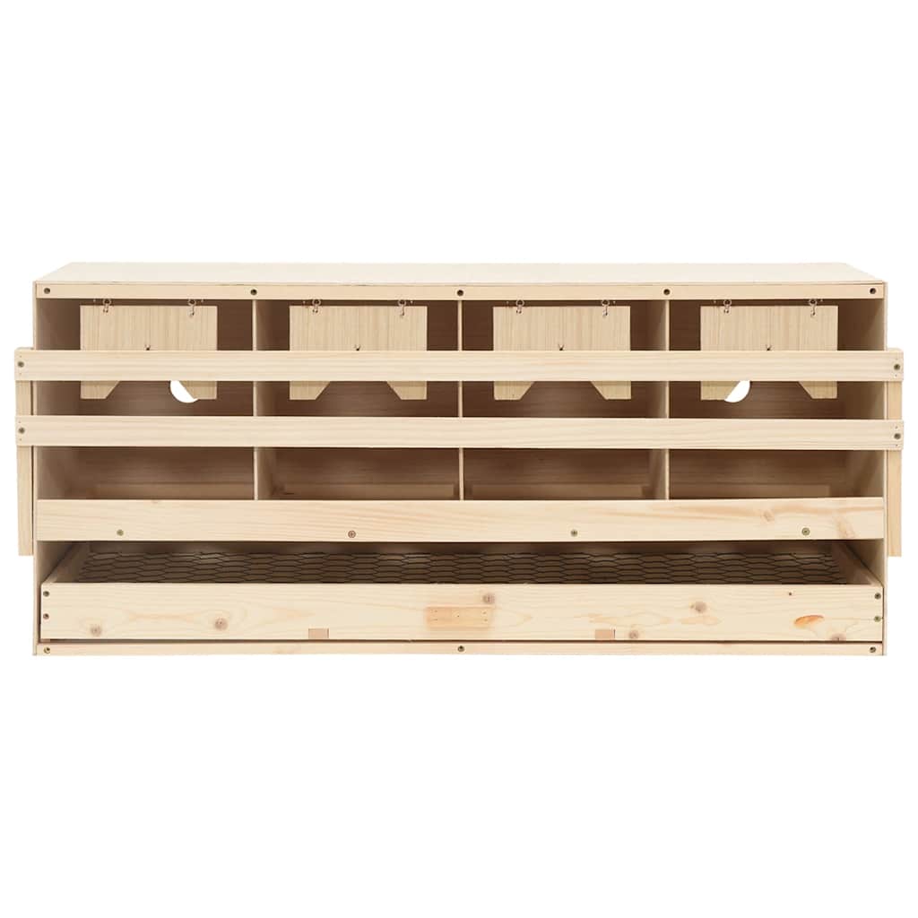 Hekkeboks 4 rom 106x40x45 cm heltre furu